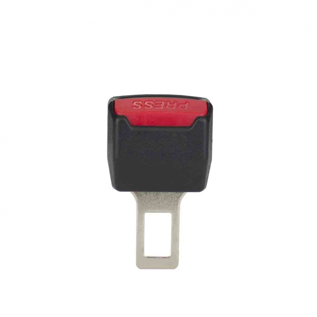 Заглушка замка ремня безопасности "Nova Bright" металлическая с дополнительным отверстием под ремень