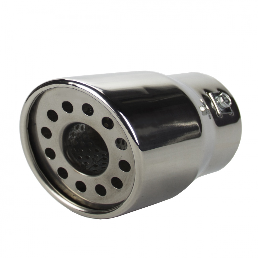 Насадка на глушитель "Nova Bright" нержавеющая сталь, в дв.блистере (д. 65 мм)