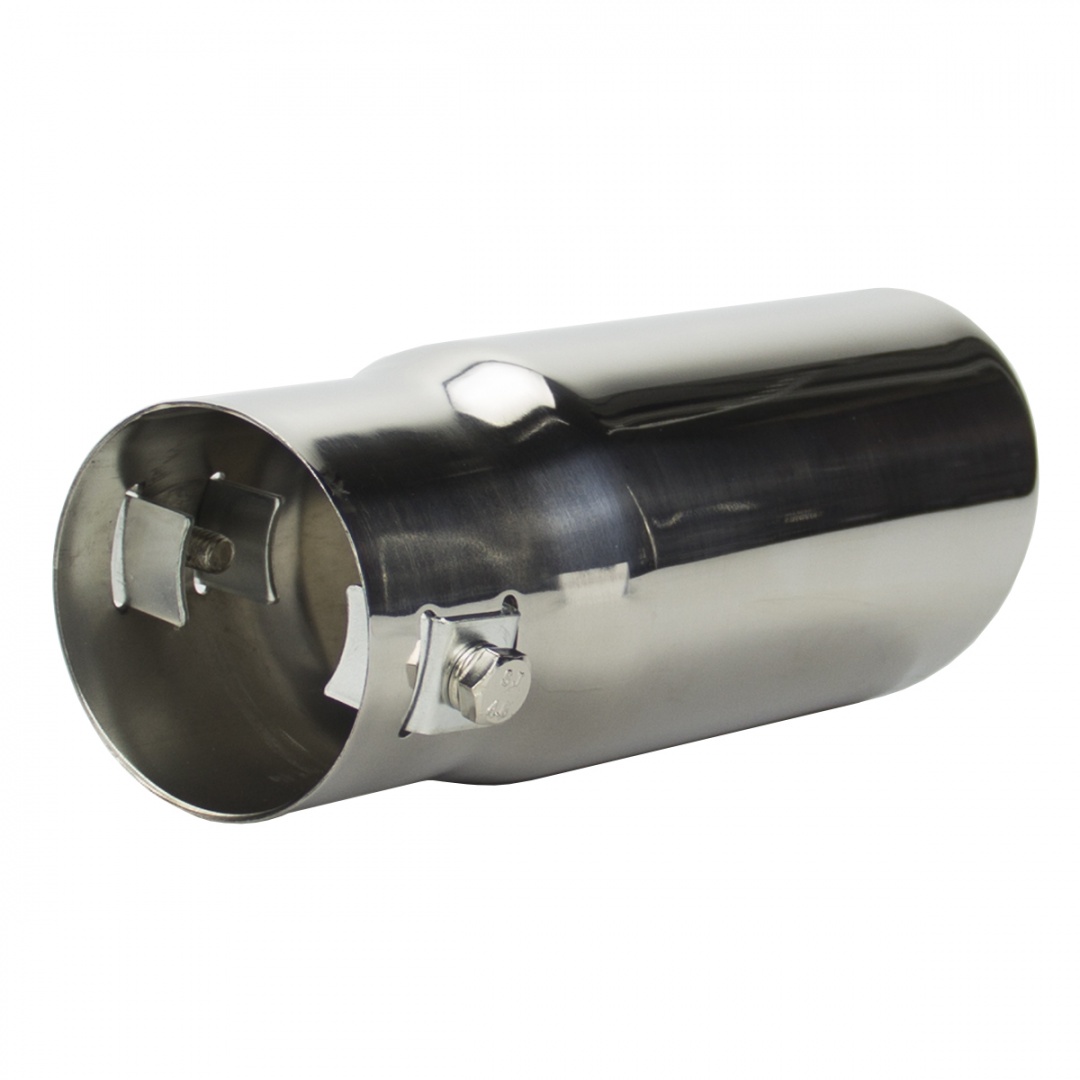 Насадка на глушитель "Nova Bright" нержавеющая сталь, в дв.блистере (д. 50 мм)