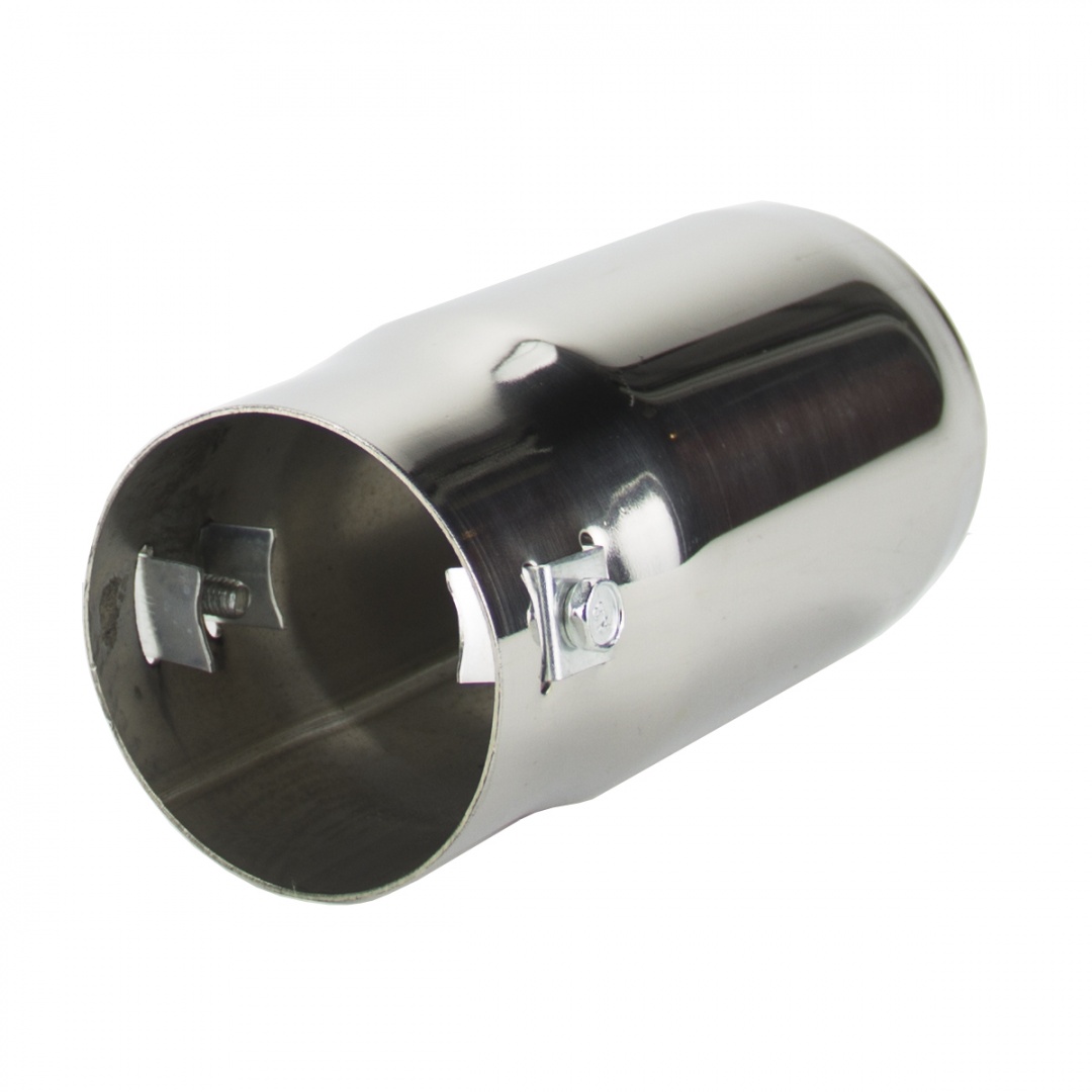 Насадка на глушитель "Nova Bright" нержавеющая сталь, в дв.блистере (д. 65 мм)